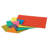 Extreme Index Cards, 3 X 5, Vivid Assorted, 100-pack