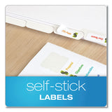 Custom Label Tab Dividers With Self-adhesive Tab Labels, 8-tab, 11 X 8.5, White, 25 Sets