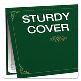 Certificate Holder, 11 1-4 X 8 3-4, Green, 5-pack