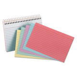 Spiral Index Cards, 3 X 5, 50 Cards, White