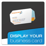 High Gloss Laminated Paperboard Folder, 100-sheet Capacity, Black, 25-box