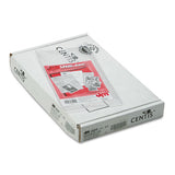 Utili-jac Heavy-duty Clear Plastic Envelopes, 4 X 9, 50-box