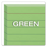 Ruled Index Cards, 3 X 5, Green, 100-pack