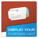 Earthwise By Oxford 100% Recycled Paper Twin-pocket Portfolio, Red