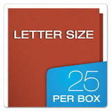 Earthwise By Oxford 100% Recycled Paper Twin-pocket Portfolio, Red