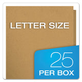 Earthwise By Oxford 100% Recycled Paper Twin-pocket Portfolio, Natural