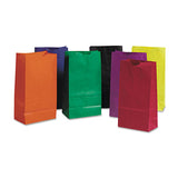 Rainbow Bags, 6" X 11", Assorted Bright, 28-pack