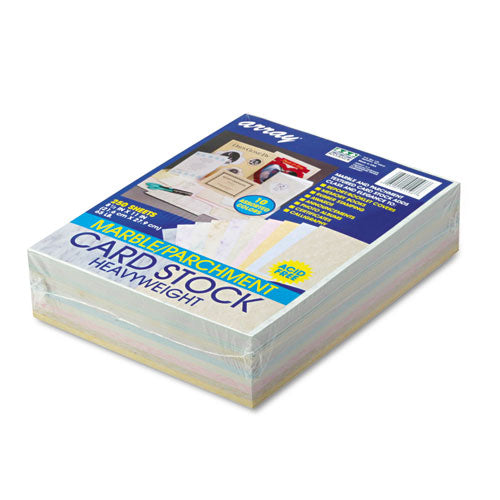 Array Card Stock, 65lb, 8.5 X 11, Assorted, 250-pack