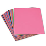 Construction Paper, 58lb, 12 X 18, Assorted, 50-pack