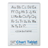 Chart Tablets, 1 1-2" Presentation Rule, 24 X 32, 25 Sheets