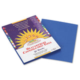 Construction Paper, 58lb, 9 X 12, Bright Blue, 50-pack