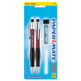 Comfortmate Ultra Pencil Starter Set, 0.5 Mm, Hb (#2.5), Black Lead, Assorted Barrel Colors, 2-pack