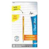 Sharpwriter Mechanical Pencil, 0.7 Mm, Hb (#2.5), Black Lead, Classic Yellow Barrel, 36-box