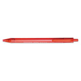 Inkjoy 100 Rt Retractable Ballpoint Pen, Medium 1mm, Red Ink-barrel, Dozen