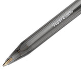 Inkjoy 100 Rt Retractable Ballpoint Pen, Medium 1mm, Black Ink-barrel, Dozen