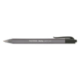 Inkjoy 100 Rt Retractable Ballpoint Pen, Medium 1mm, Black Ink-barrel, Dozen