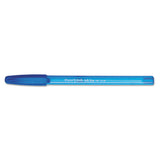 Inkjoy 100 Stick Ballpoint Pen, Medium 1mm, Blue Ink-barrel, Dozen