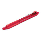 Inkjoy 300 Rt Retractable Ballpoint Pen, Medium 1mm, Red Ink-barrel, Dozen