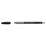 Inkjoy 100 Stick Ballpoint Pen-stylus, Medium 1mm, Black Ink-barrel, Dozen