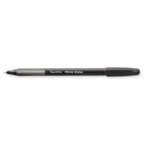 Inkjoy 100 Stick Ballpoint Pen-stylus, Medium 1mm, Black Ink-barrel, Dozen