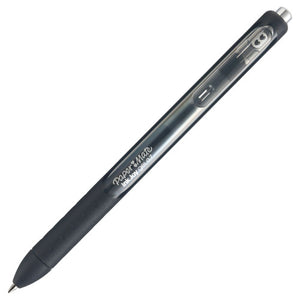 Inkjoy Retractable Gel Pen, Medium 0.7mm, Black Ink-barrel, Dozen