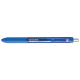 Inkjoy Retractable Gel Pen, Medium 0.7mm, Blue Ink-barrel, Dozen