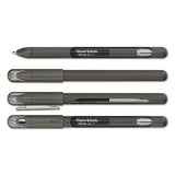 Inkjoy Retractable Gel Pen, Medium 0.7mm, Black Ink-barrel, 36-pack