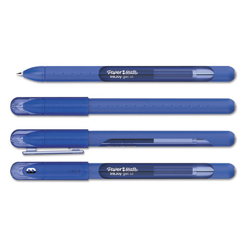 Inkjoy Stick Gel Pen, Medium 0.7 Mm, Blue Ink-barrel, Dozen