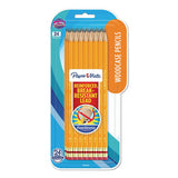 Everstrong #2 Pencils, Hb (#2), Black Lead, Yellow Barrel, 24-pack