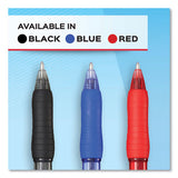 Profile Retractable Ballpoint Pen, Bold 1 Mm, Red Ink-barrel, Dozen