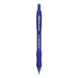 Profile Retractable Gel Pen, Medium 0.7 Mm, Blue Ink, Translucent Blue Barrel, Dozen