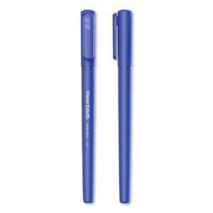 Write Bros. Stick Ballpoint Pen, Medium 1 Mm, Blue Ink-barrel, 120-pack