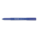 Write Bros. Stick Ballpoint Pen, Medium 1mm, Blue Ink-barrel, Dozen