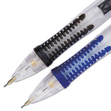 Clear Point Mechanical Pencil, 0.5 Mm, Hb (#2.5), Black Lead, Randomly Assorted Barrel Colors, 2-pack