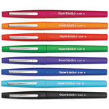Point Guard Flair Stick Porous Point Pen, Bold 1.4mm, Assorted Ink-barrel, 48-set