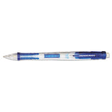 Clear Point Mechanical Pencil, 0.7 Mm, Hb (#2.5), Black Lead, Blue Barrel