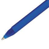 Comfortmate Ultra Stick Ballpoint Pen, Medium 1mm, Blue Ink-barrel, Dozen