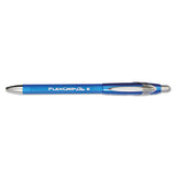 Flexgrip Elite Retractable Ballpoint Pen, Medium 1mm, Black Ink-barrel, Dozen