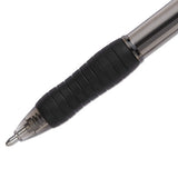 Profile Retractable Ballpoint Pen, Bold 1.4mm, Black Ink-barrel, Dozen