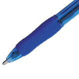 Profile Retractable Ballpoint Pen, Bold 1.4mm, Blue Ink-barrel, Dozen