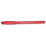 Flexgrip Ultra Stick Ballpoint Pen, Medium 1mm, Red Ink-barrel, Dozen