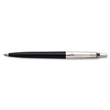 Jotter Retractable Ballpoint Pen Gift Box, 0.5mm, Blue Ink, Stainless Steel Barrel