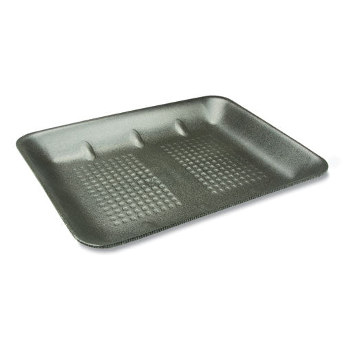 Supermarket Tray, #8h, 10.58 X 8.33 X 1.18, Black, 400-carton