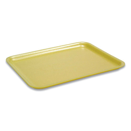 Supermarket Trays, #17s, 8.4 X 4.5 X 0.7, Yellow, 1,000-carton