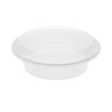 Newspring Versatainer Microwavable Containers,  24 Oz, 7 X 7 X 2.38, White-clear, 150-carton