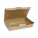 Earth Choice Tamper Evident Paper Onebox, 9 X 4.85 X 2, Kraft, 100-carton