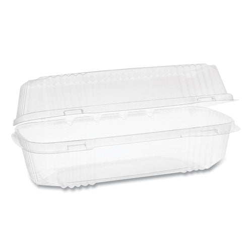 Clearview Smartlock Food Containers, Hoagie Container, 27 Oz, 9.25 X 4.5 X 3, Clear, 250-carton