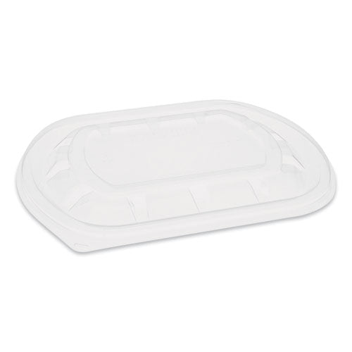 Clearview Mealmaster Lids With Fog Gard Coating, 8.13 X 6.5 X 0.38, Clear, 252-carton