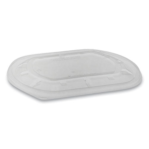 Clearview Mealmaster Lids With Fog Gard Coating, Large Flat Lid, 9.38 X 8 X 0.38, Clear, 300-carton