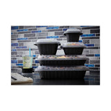 Earth Choice Entrée2go Takeout Containers, 64 Oz, 11.75 X 8.75 X 2.13, Black, 200-carton